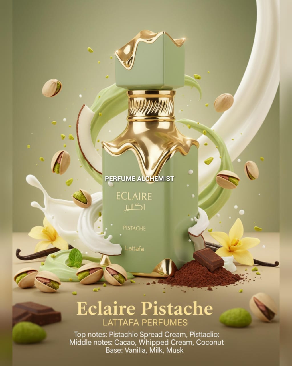 Eclaire pistache lattafa